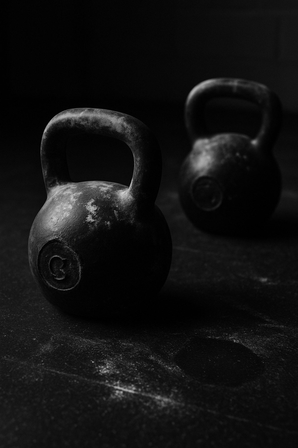 Kettlebell utezi korišteni u planu treninga u teretani inspiriranom Agoge sistemom